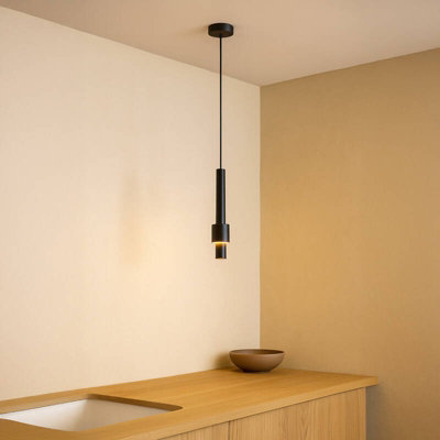 Portwest Westport Moto Ceiling Pendant Light Black from B&Q