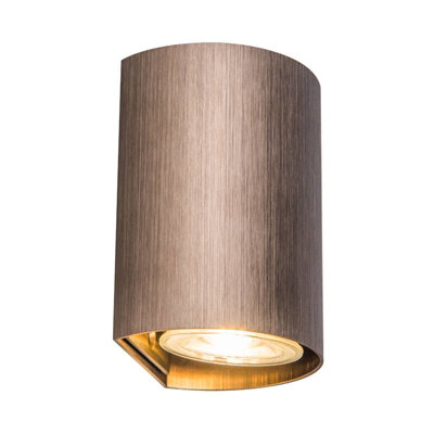 Portwest Westport Curve Wall Light Bronze from B&Q