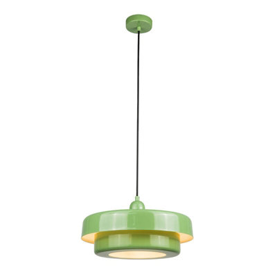 Edit Boogie Ceiling Pendant Light Green from B&Q
