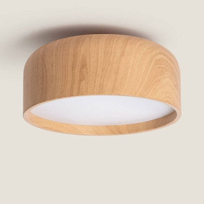 Edit Lumpur Flush Light  Natural from B&Q