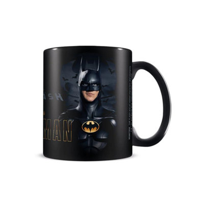 B&Q Black The Flash Batman Mug (One ) 325Ml