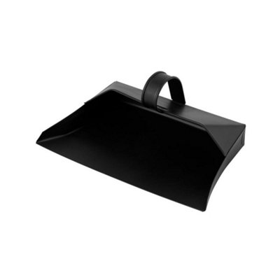  - Groundsman Metal Dustpan Black (34Cm X 15Cm X 21Cm)