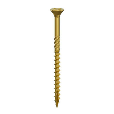 B&Q Securfix Pro Wood Screws (Pack Of 1000) Br (50Mm X 4Mm)