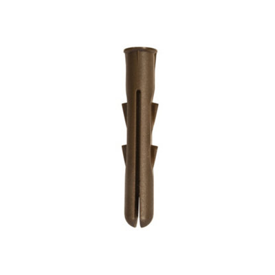 B&Q Brown Securfix Heavy Duty Wall Plugs (Pack Of 300) (One Size)