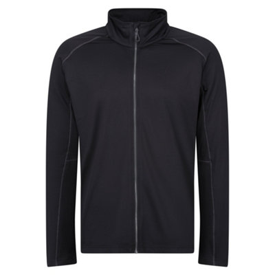  - Regatta Professional Mens Stretch Full Zip Midlayer Black (S)