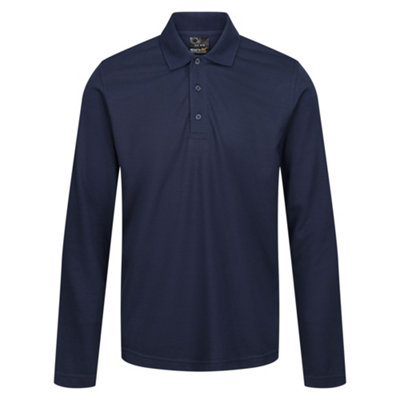Regatta Professional Mens Long-Sleeved Polo Shirt