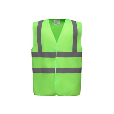 B&Q Yoko Mens High-Vis Waistcoat Quality Product