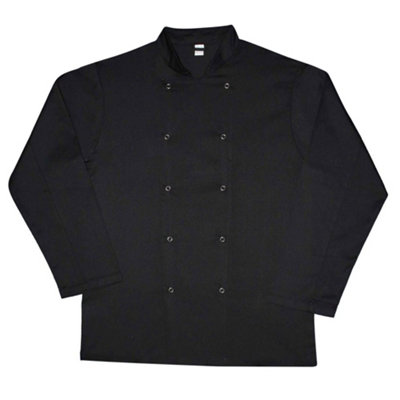  - Dennys Unisex Adults Budget Long Sleeve Chef Jacket