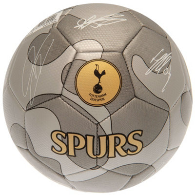Tottenham Hotspur Fc Camo Football - Silver/Grey - Image 3