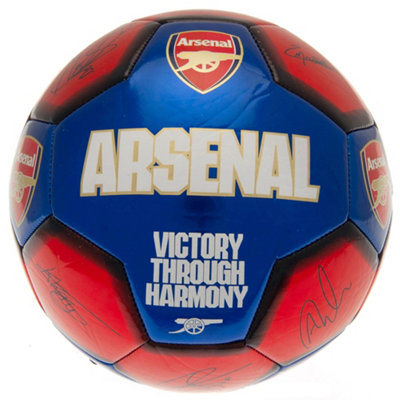 Nal Fc Signature Football Red/blue (5) from B&Q