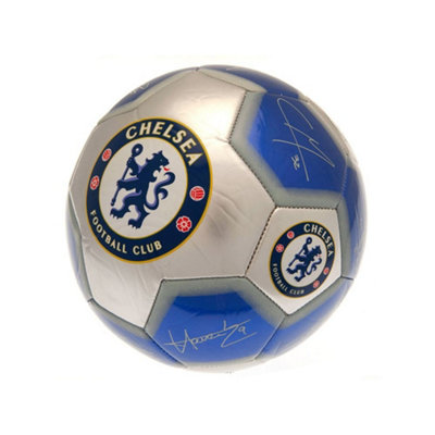 Chelsea Fc The Pride Of London Signature Football Blue/silver (5) from B&Q