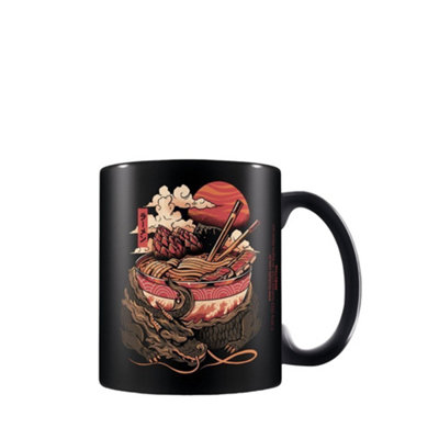  - Ilustrata Dragons Ramen Mug Black (One Size)