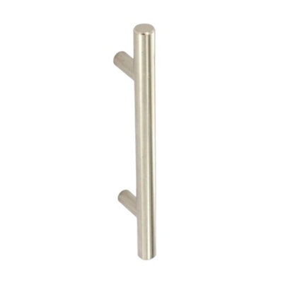 Securit Brushed Nickel Cupboard Handle (Pack Of 2) Silver (96mm X 12mm) from B&Q