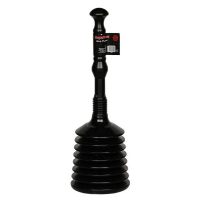 Supahome Maxi Plunger Black (One Size) from B&Q