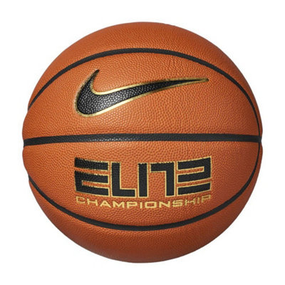 Nike Elite Championship 2.0 Logo Basketball Amber (7) from B&Q