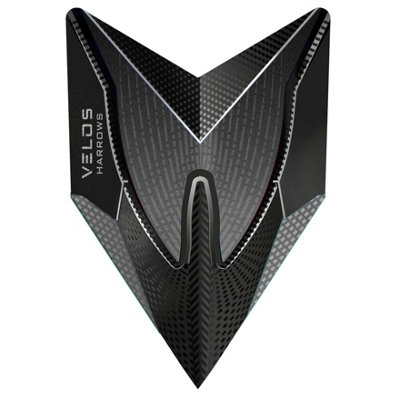 Harrows 100 Micron Velos Dart Flights Smoke (One Size) from B&Q