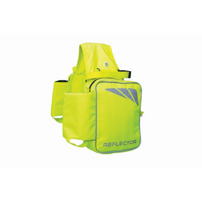 Hy Reflector Saddle Panniers Yellow (One Size) from B&Q