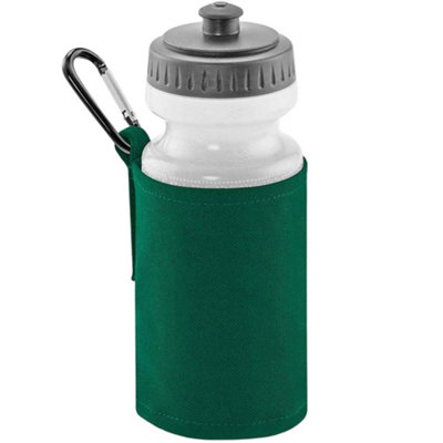 Quadra Water Bottle And Holder Bottle Green (One Size)