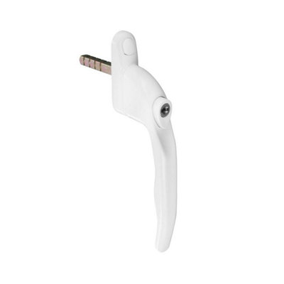 Securit Upvc Locking Window Handle White (One Size) from B&Q
