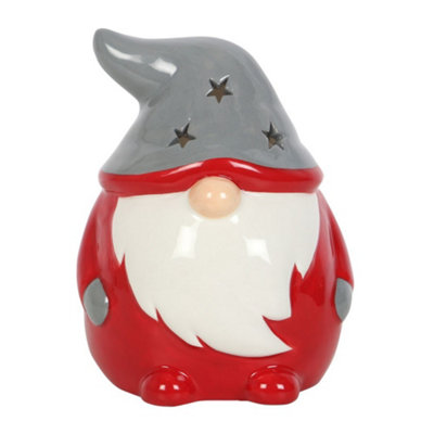  - Something Different Gonk Tealight Holder Red/white/grey (One Size)