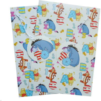 B&Q Winnie The Pooh Paper Gift Wrap Sheets Multicoloured (One ) 70Cm B&Q