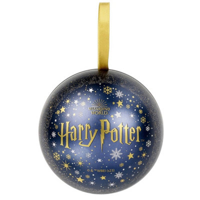 Harry Potter Luna Lovegood Christmas Bauble (One Size) Blue/Gold