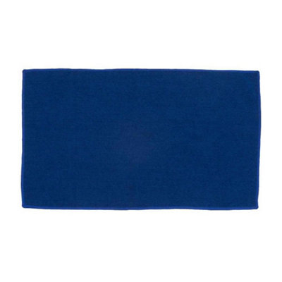 Towel City Microfibre Bath Towel Bright Royal Blue (One Size) from B&Q
