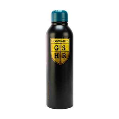 Harry Potter Black/Gold Steel Water Bottle (One ) 700Ml