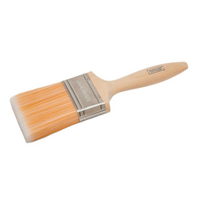 Hamilton For The Trade Flat Paint Brush Wood (One Size) from B&Q