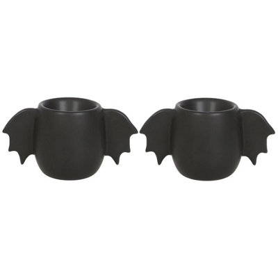 Something Different Unisex Black Bat Egg Cup Set Pack Of 2 In - Image 2