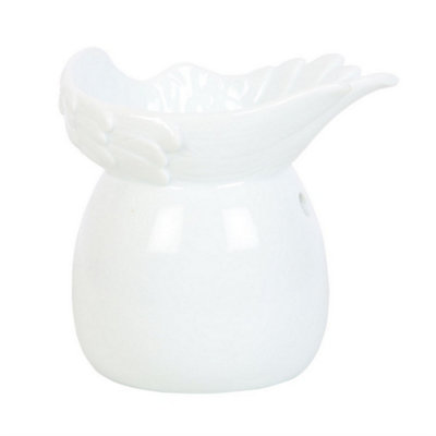 Something Different Angel Wings Oil Burner White (One Size) from B&Q