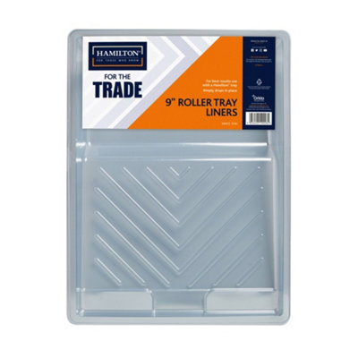 Hamilton For The Trade Roller Tray Liner Grey (9In) from B&Q