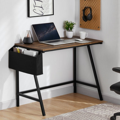 Lassic Vida Designs Brooklyn Small Computer DeskDark Wood from B&Q
