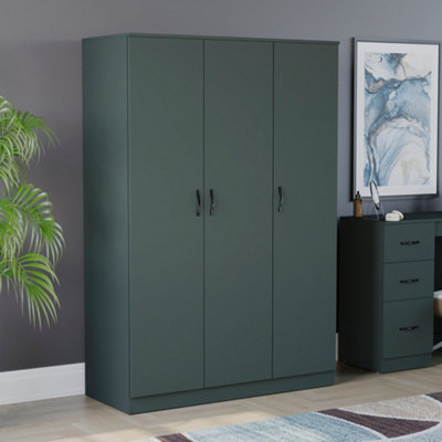 Lassic Vida Designs Riano 3 Door WardrobeGreen from B&Q