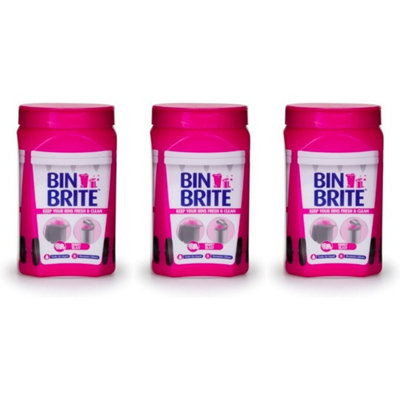 B&Q Bin Brite Odour Neutraliser Berry Blast 500Gm Pack Of 3 Heavenly