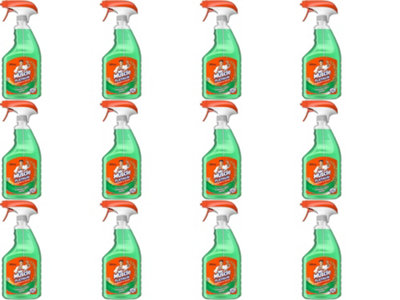 Mr Muscle Platinum Window & Glass Cleaner Trigger Spray, 750Ml (Pack Of 12)