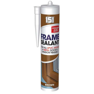 151 Frame Multi-Purpose Sealant Brown 280Ml from B&Q