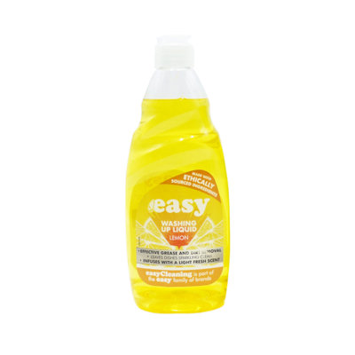 Easy Washing Up Liquid Lemon 500Ml from B&Q