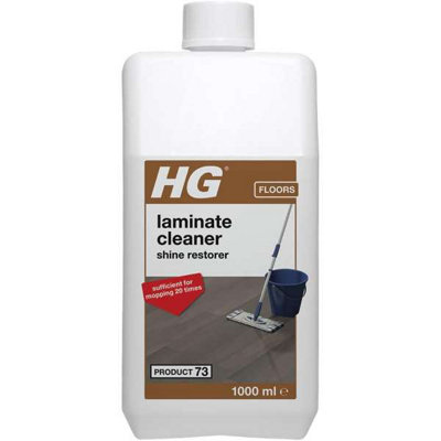 Hg Laminate Cleaner Shine Restorer Laminate (Product 73) Freshly Scented 1L from B&Q