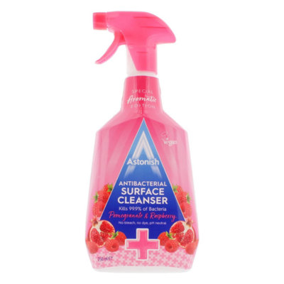 Astonish Antibacterial Surface Cleanser Pomegranate & Raspberry 750Ml