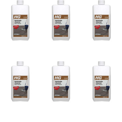 Hg Laminate Cleaner Shine Restorer - Pack Of 6 1L