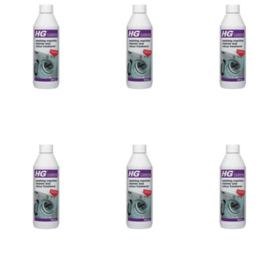 Hg Washing Machine Cleaner & Odour Freshener 550GPack Of 6 from B&Q