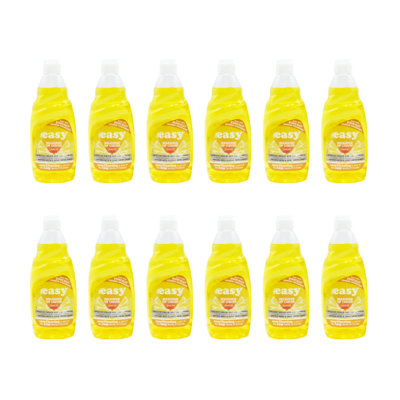 Easy Washing Up Liquid Lemon 500MlPack Of 12 from B&Q