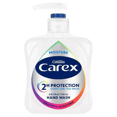 Carex Moisture Plus Antibacterial Handwash 250Ml