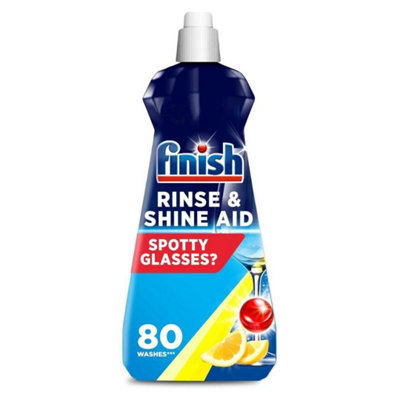 Finish Rinse & Shine Aid Lemon Dishwasher 400Ml
