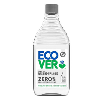 Ecover Zero Sensitive Washing Up Liquid 450Ml from B&Q