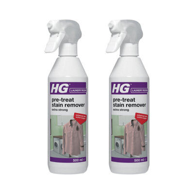 B&Q -  Extra Strong Stain Remover Laundry Pretreatment 500MlPack Of 2