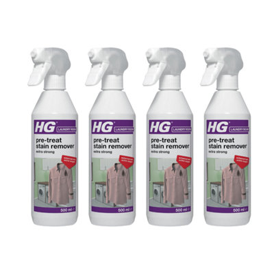 B&Q -  Extra Strong Stain Remover Laundry Pretreatment 500MlPack Of 4