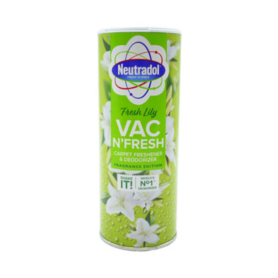 Neutradol Fresh Lily Vac N'fresh Carpet Freshener Deodorizer 350G from B&Q