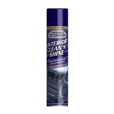 Car Pride Interior Clean N Shine 300Ml from B&Q